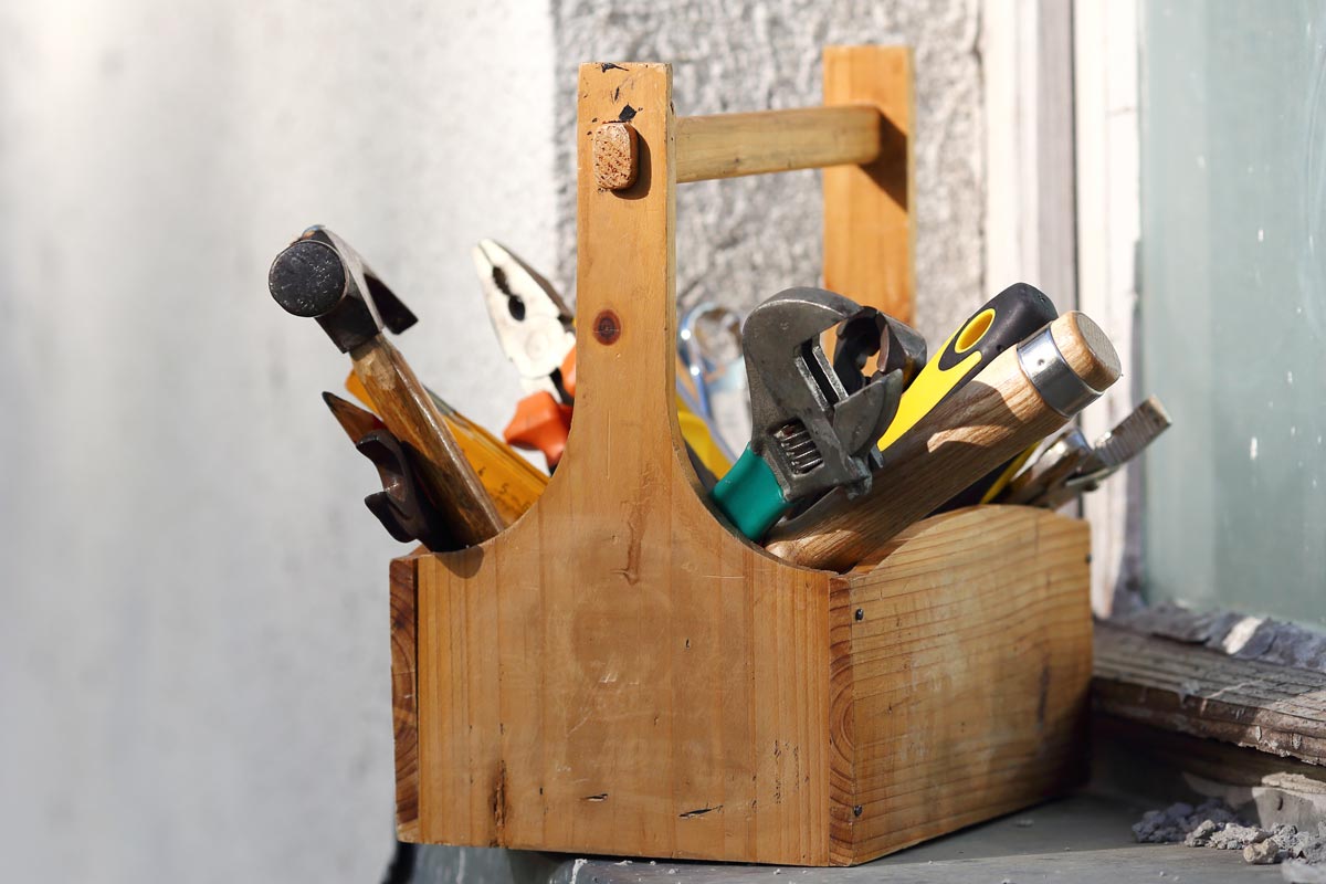 Toolbox full of tools